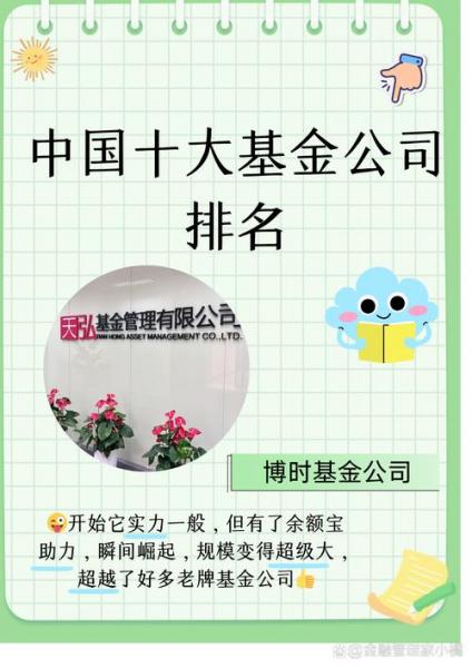 中国最大的基金公司_中国基金排名榜前十名公司