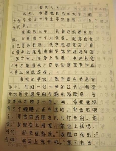 一元钱叙事作文100字一年级写事作文