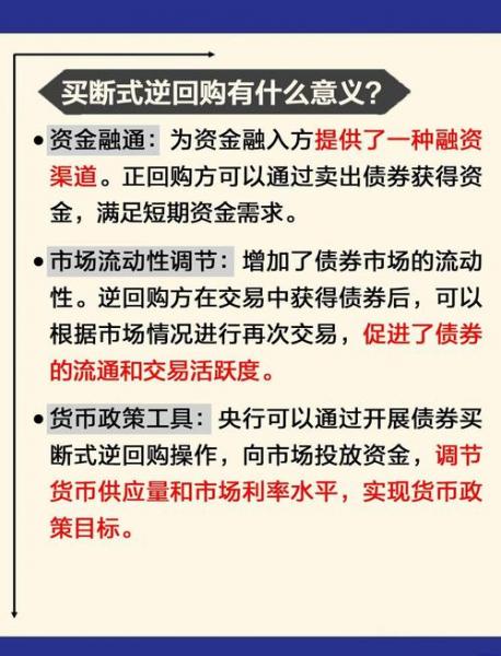 买断式回购和质押式回购的区别是什么?