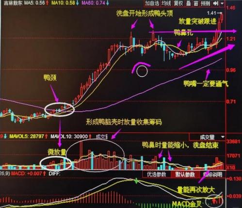 股票老鸭头走势是什么意思?千金难买老鸭头,投资获利不发愁
