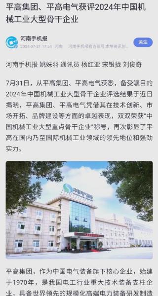 平高集团是国企还是私企