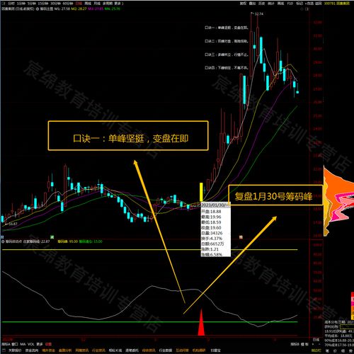 如何更改筹码峰的颜色?