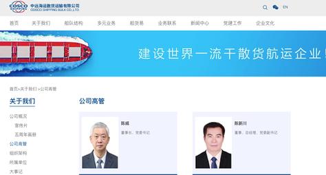 中远集团什么级别