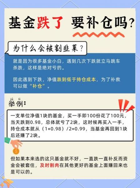 基金下跌一定要补仓吗_基金下跌不补仓会怎么样