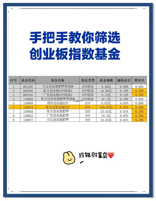 创业板指数基金有哪些?