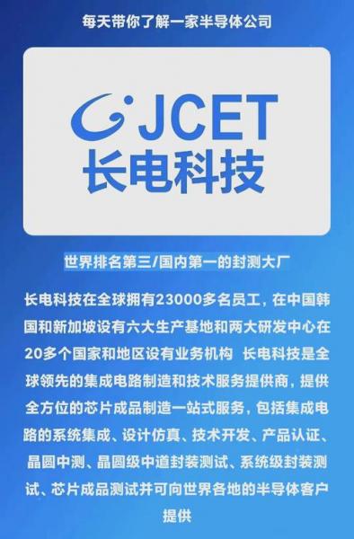 长电科技为何突然连续下跌?